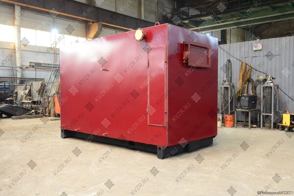 Котел 1.1 МВт угольно дровяной