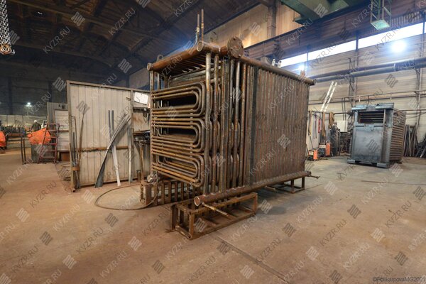 Изготовление промышленного котла КВД 0.9 МВт на дровах