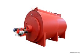 Дизельный паровой котел 1200 кг 130 °С