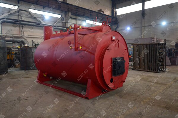 Промышленный парогенератор 300 кг 130 С угольный