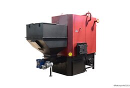 Автоматический котел 0.8 МВт на пеллетах