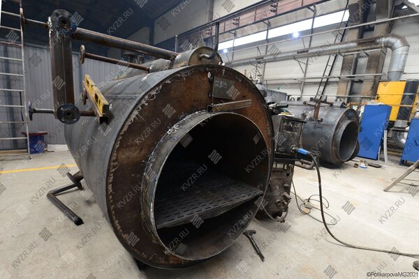 Изготовление парового котла КПр 300 на угле