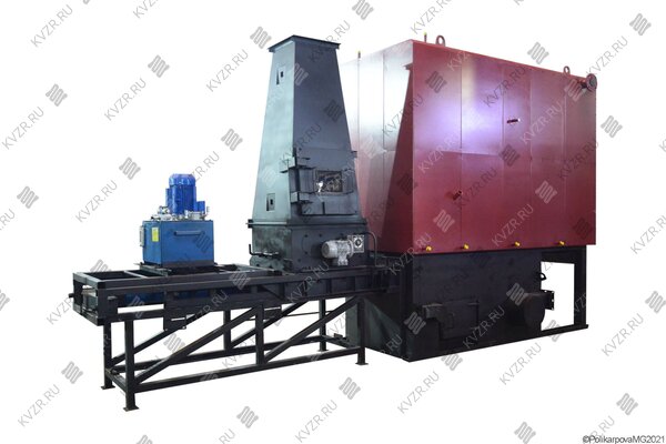 Котел на опилках и щепе 630 кВт